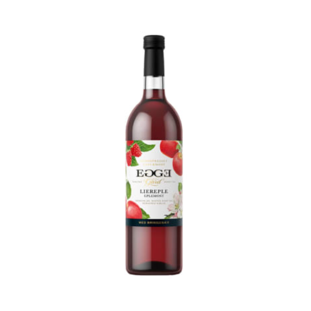 Liereple Raspberry 0.75l Egge Farm | Raspberry Juice | All season, Apple Juice, Drink, Non-Alcoholic Beverages, Party, Snacks | Egge gård